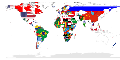 International world Map