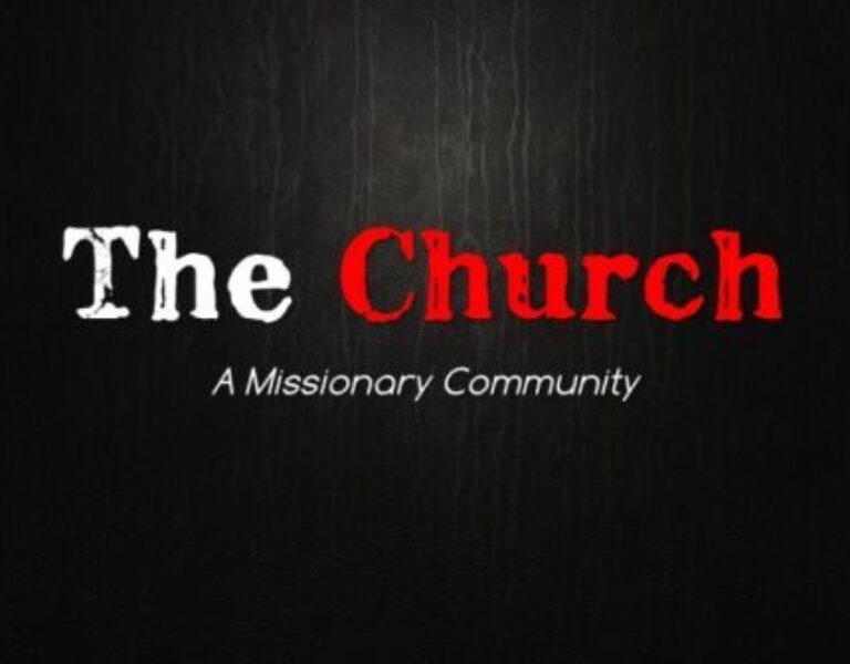 A Missionary Community John 20vs19-23