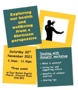 Health and Wellbeing workshop