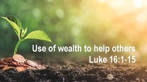 Use of Wealth to help others