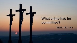 What crime has he committed – Easter