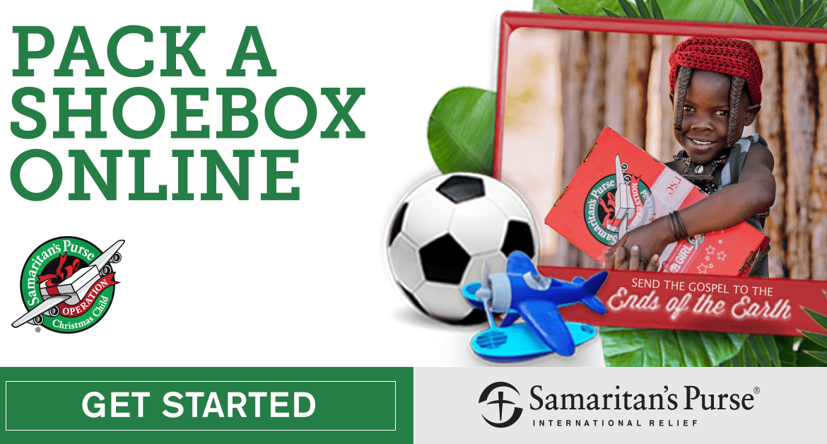 Operation Christmas Child - Pack a box online