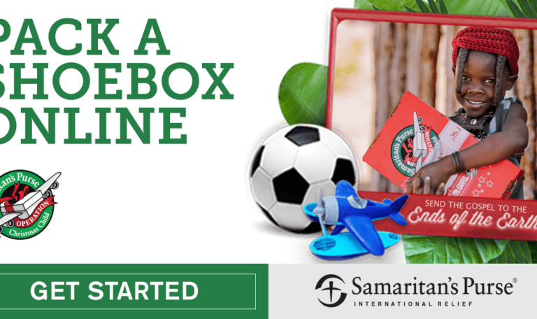 Operation Christmas Child - Pack a box online